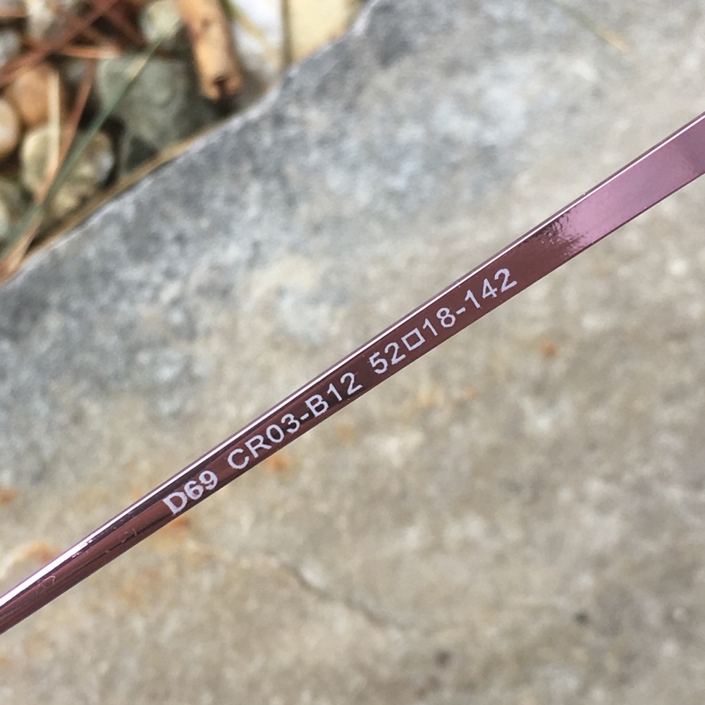 Oversized Mirror Sunglasses Pink Metal Frames - Picture 6 of 8